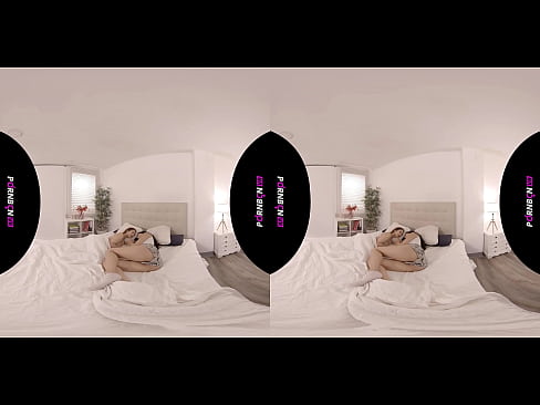❤️ PORNBCN VR Twa jonge lesbiennes wurde geil wekker yn 4K 180 3D firtuele realiteit Geneva Bellucci Katrina Moreno Just porno by wy ❌